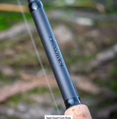 Nash Dwarf Cork 6ft 3lb Rods X2 T1472 + Double Rod Skin