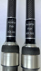 Harrison Aviator Flex 12ft 3lb 2oz 50mm Duplon Carp Rods X2