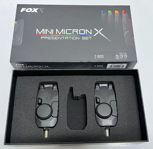 Coffret 2 détecteurs Fox Mini micron X + centrale