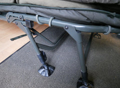 Nash Indulgence Airframe SS4 Wide 5 Season Bedchair Sleep System + Pillow