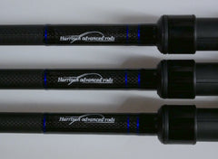 Harrison Aviator Plus 12ft 3lb 6oz Custom Built Carp Rods X3