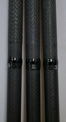 Harrison Aviator Plus 12ft 3lb 6oz Custom Built Carp Rods X3