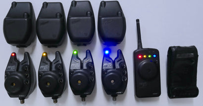 Fox Micron RX Digital Bite Alarms X4 + Receiver