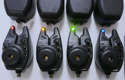 Fox Micron RX Digital Bite Alarms X4 + Receiver