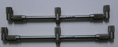 Solar Tackle Slim Line Pozi-Loc 3 Rod Adjustable Buzzbar & Bankstick Set