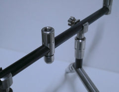 Summit Tackle Cobalt Black Colosseum Low Profile Pod 3 Rod + Twist Lock Banksticks