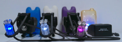 Delkim TXi Plus Bite Alarms + RX Pro Plus Receiver + Snag Ears + Nitelite's