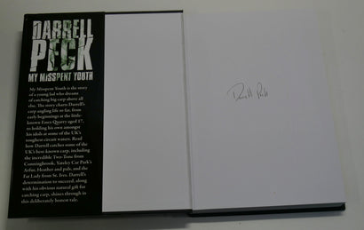 Darrell Peck My Misspent Youth 1st Edition Signed Book