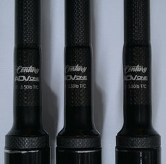 Century ADV-1 12ft 3.50lb Stealth Carp Rods X3