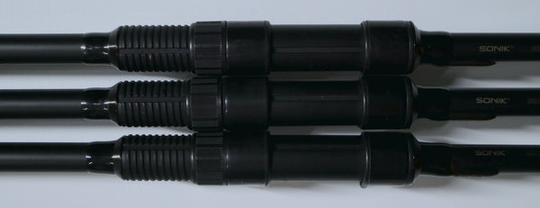 Sonik SKS Black 12ft Carp Rods X3 – Fish For Tackle