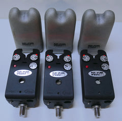 Delkim Standard 25 Plus Special Edition Bite Alarms X3