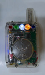 Atts Crystal Bite Alarms Blue + Receiver