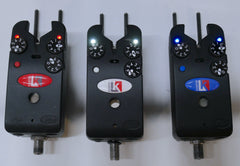 Delkim EV Plus Bite Alarms + Snag Ears X3