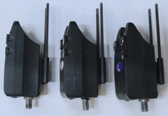 Delkim EV Plus Bite Alarms + Snag Ears X3