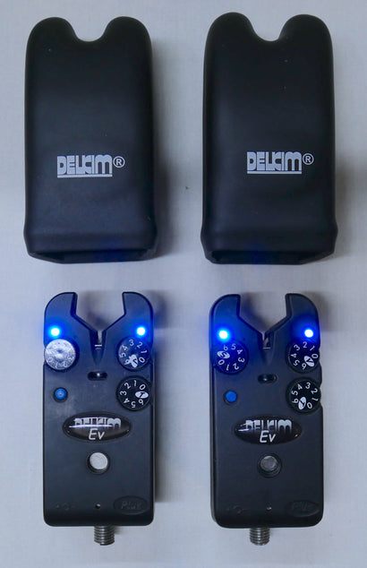 Delkim EV Plus Bite Alarms Blue X2