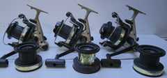 Daiwa Emblem-S 5000T Reels + Bite N Run Drags + Spare Spools X3