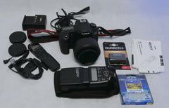 Canon EOS 60D DSLR Camera + Sigma Art 30mm 1.4 Lens + Extras