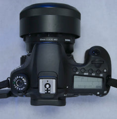 Canon EOS 60D DSLR Camera + Sigma Art 30mm 1.4 Lens + Extras