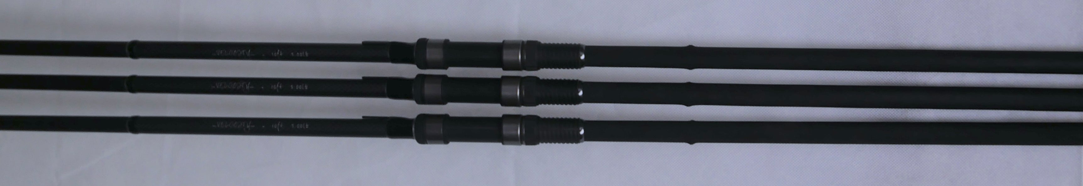 Shimano Tribal Velocity 10ft 3.00lb Carp Rods X3