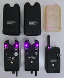 Delkim TXi Plus Bite Alarms Purple X2 + RX Pro Plus Receiver