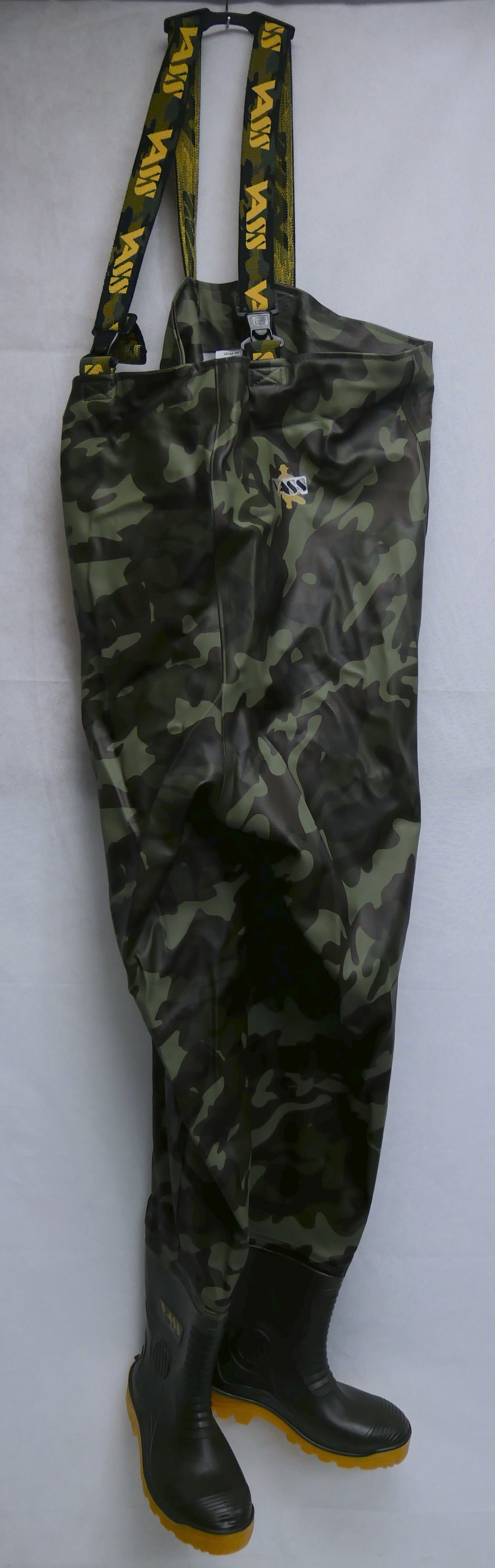 Vass Tex 785 Camo Heavy Duty Chest Waders Size: 10 *Ex-Display*