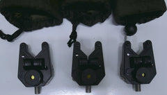 Gardner Black TLB Bite Alarms Blue LEDS X3