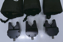 Gardner Black TLB Bite Alarms Blue LEDS X3