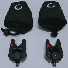 Gardner Black TLB Bite Alarms Red LEDS X2