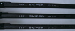 ESP Sniper MK1 12ft 3.25lb Carp Rods X3