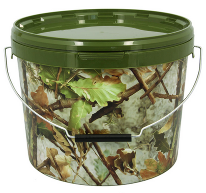 Camo Round Bait Bucket