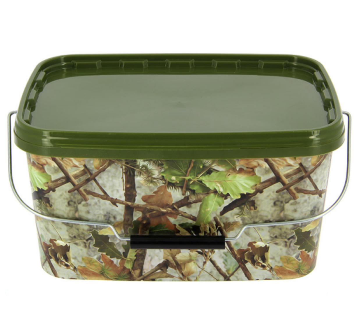 Camo Square Bait Bucket
