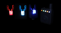 Atts IW (Illuminated Wheel) Bite Alarms X3 + ATTX Deluxe Receiver