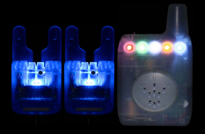 Atts Crystal Bite Alarms Blue + Receiver *Ex-Display*