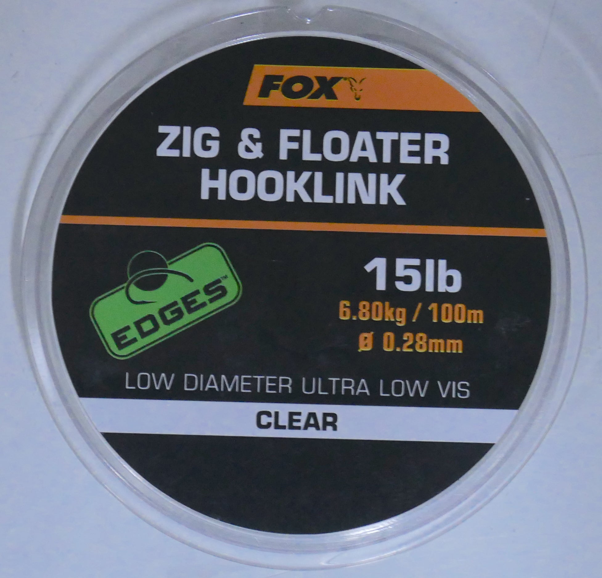 Fox Edges Zig & Floater Hooklink 15lb