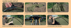 Fox Frontier XD Khaki Bivvy CUM300