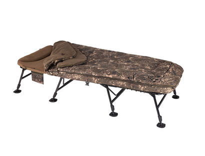 Nash Indulgence MF60 SS4 Wide 5 Season MKII Bedchair T9488 + Pillow