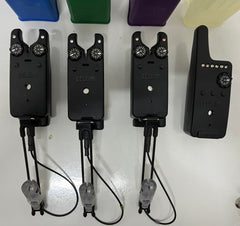 Delkim TXi-D Bite Alarms + Snag Ears + D-Lok + Nitelites X3 + RX-D Receiver *Ex-Display*