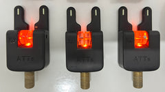 ATTS i.W Bite Alarms Orange + Isotopes X3 + ATTX V2 Receiver