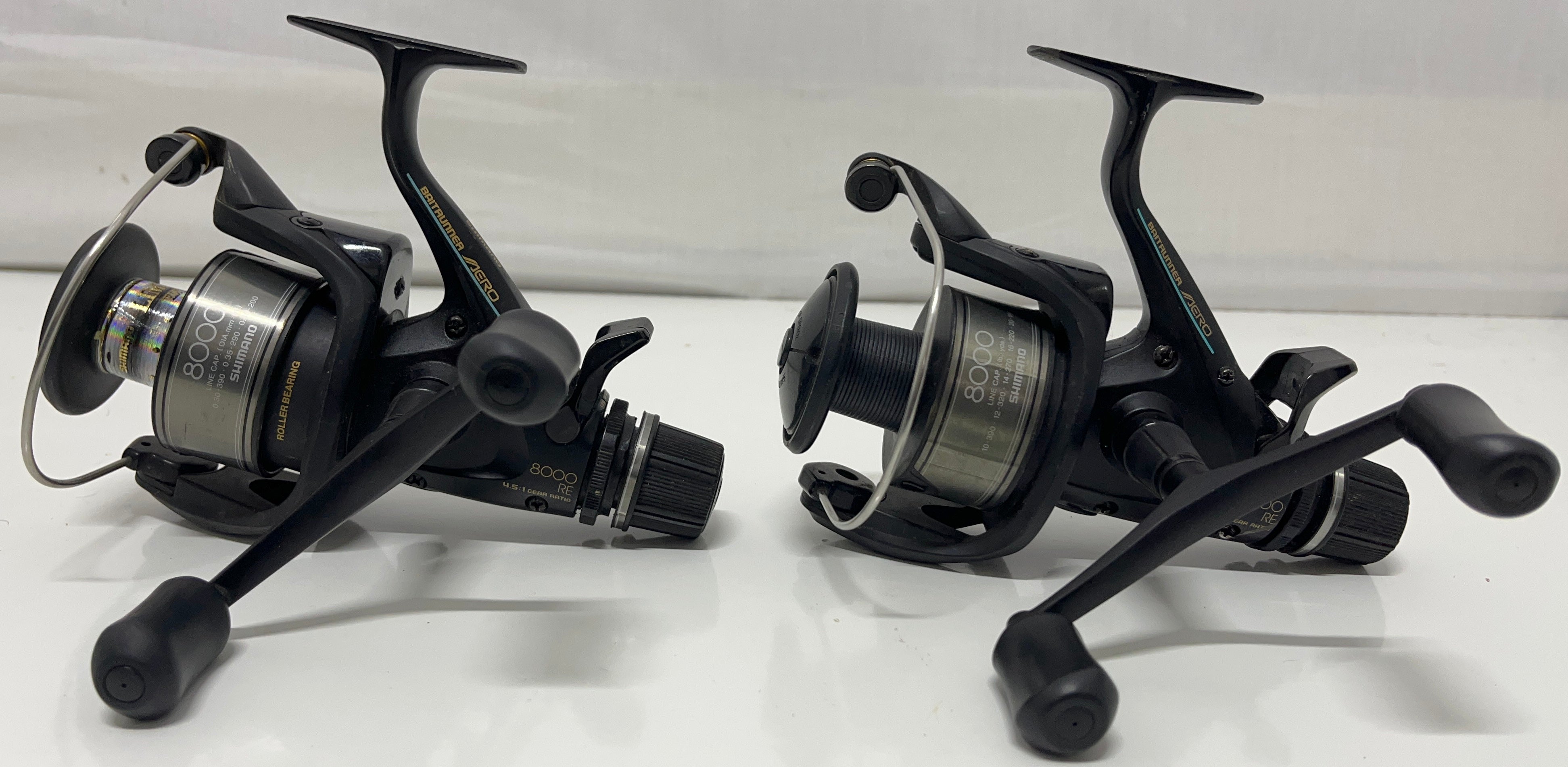 shimano 8000 aerlex xta baitrunner reel Shimano Baitrunner Aero 8000 RE Reels X2 – Fish For Tackle