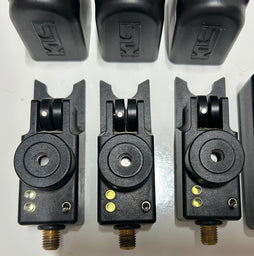 Steve Neville MK3 Remote Bite Alarms + Covers X3 + Receiver