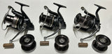Daiwa Tournament Entoh 5500 QDA Reels + Spare Spools X3