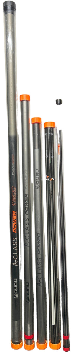 Guru A-Class Power 1300 Zero400 Pole 13m Power Pack + Extra Tops