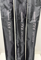 Shimano TX4 Specimen 12ft Intensity Carp Rods X3 *Ex-Display*