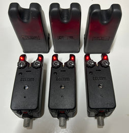 Delkim EV-D Bite Alarms Red X3