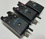 Delkim TXi Plus Bite Alarms Purple X2 + RX Pro Plus Receiver + Case