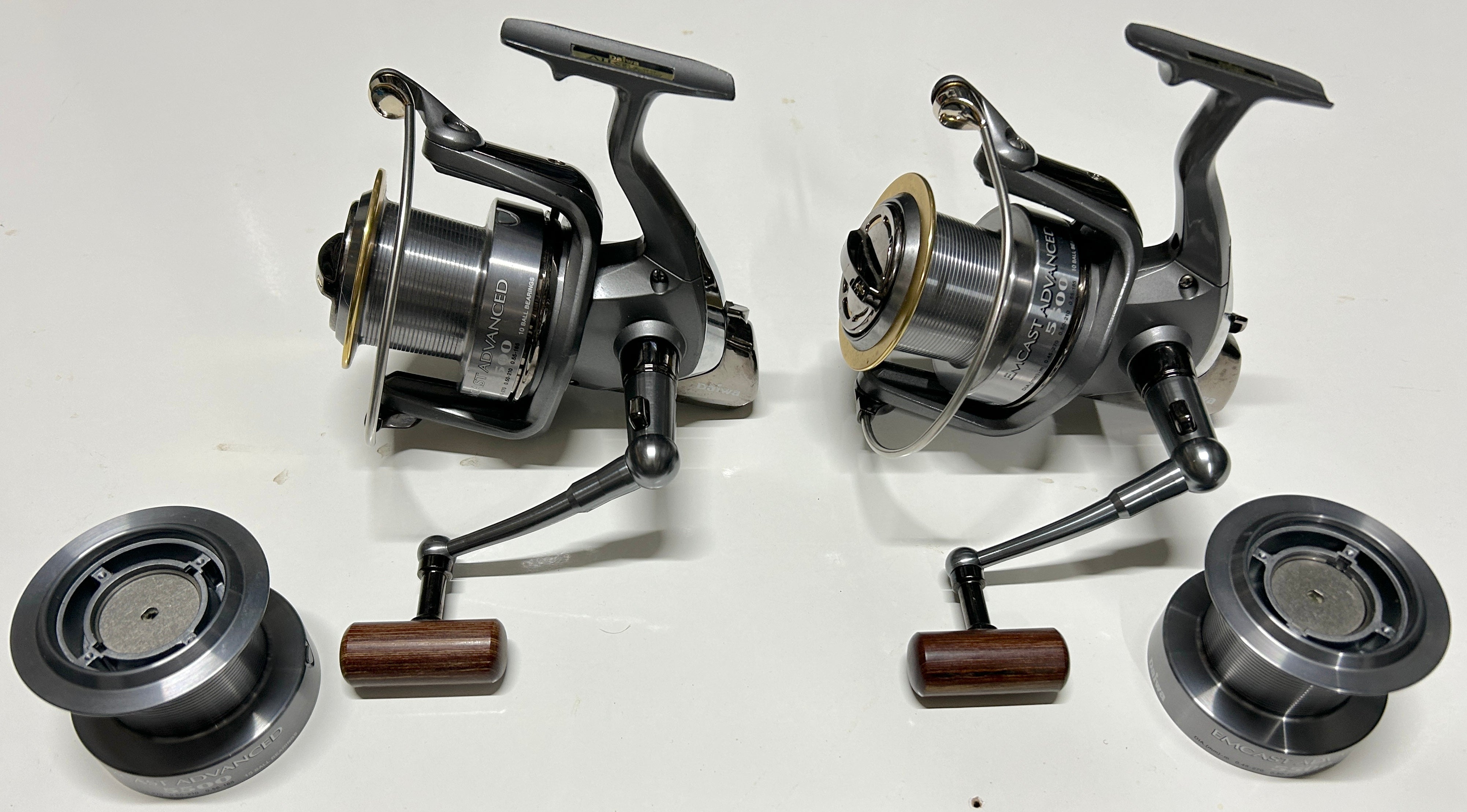 daiwa emcast 5500 reel Daiwa Emcast Advanced 5500 Reels + Spare Spools X2 – Fish For Tackle