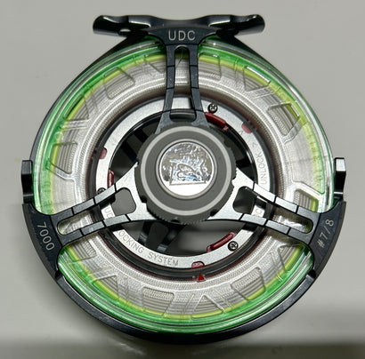 Hardy Ultradisc Cassette 7000 7/8 Fly Reel + Rio 7wt Intermediate Line