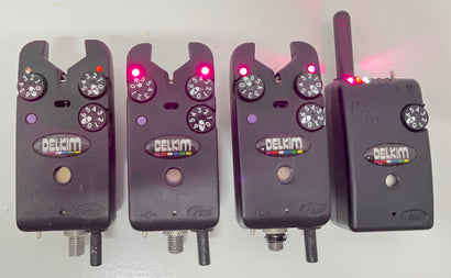 Delkim TXi Plus Bite Alarms Purple + RX Pro Plus Receiver