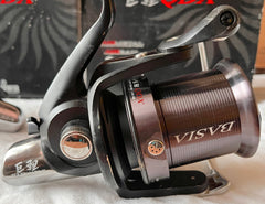 Daiwa Tournament Basia 45 QDX Reels + Boxes + Spare Spools X3