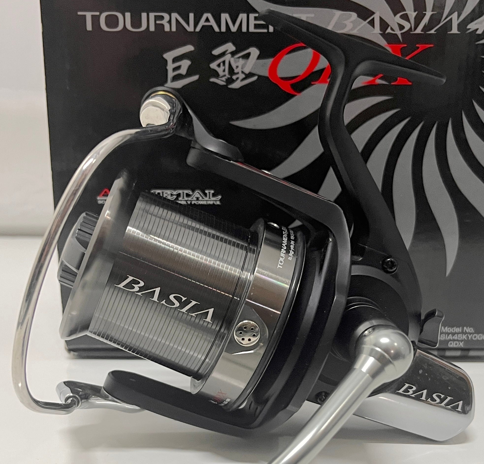 daiwa basia qdx reels Daiwa Tournament Basia 45 QDX Reel + Box + Spare Spool – Fish For Tackle